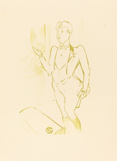 Mary Hamilton, 1893 by Henri de Toulouse Lautrec