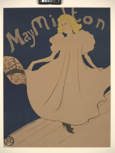 May Milton by Henri de Toulouse Lautrec