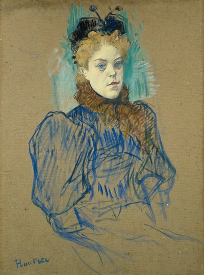 May Milton by Henri de Toulouse Lautrec