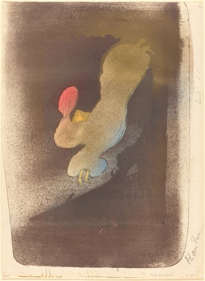 Miss Loie Fuller by Henri de Toulouse Lautrec
