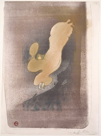 Miss Loïe Fuller by Henri de Toulouse Lautrec