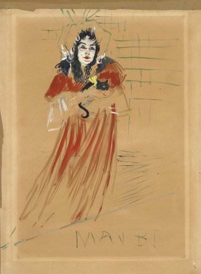 Miss May Belfort by Henri de Toulouse Lautrec