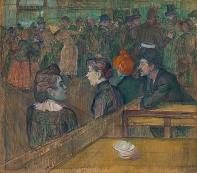 Moulin de la Galette, 1889 by Henri de Toulouse Lautrec