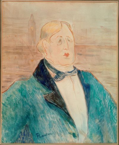 Oscar Wilde by Henri de Toulouse Lautrec