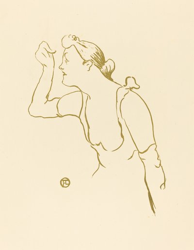 Paula Brébion by Henri de Toulouse Lautrec