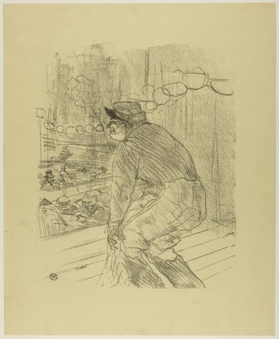Polin, from Thirteen Lithographs by Henri de Toulouse Lautrec