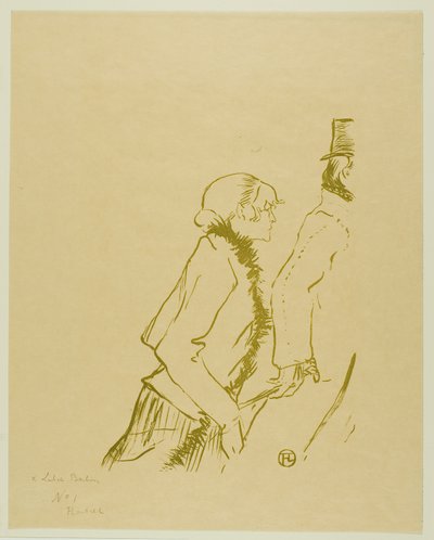 Poor Street-Walker! by Henri de Toulouse Lautrec