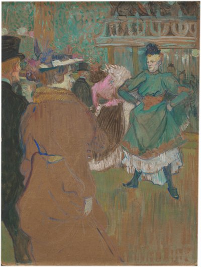 Quadrille at the Moulin Rouge by Henri de Toulouse Lautrec