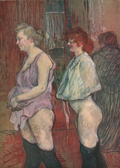 Rue des Moulins by Henri de Toulouse Lautrec