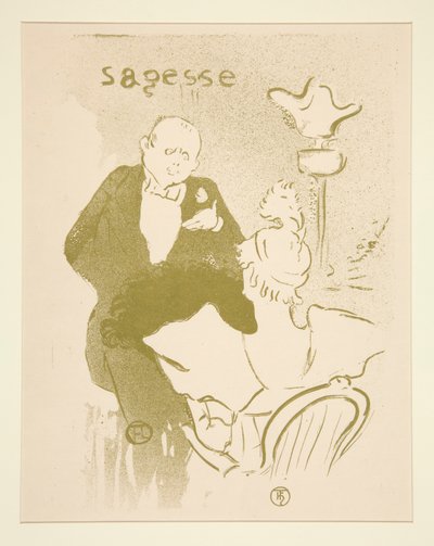 Wisdom by Henri de Toulouse Lautrec