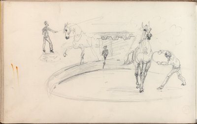 Sketchbook, 1880 by Henri de Toulouse Lautrec