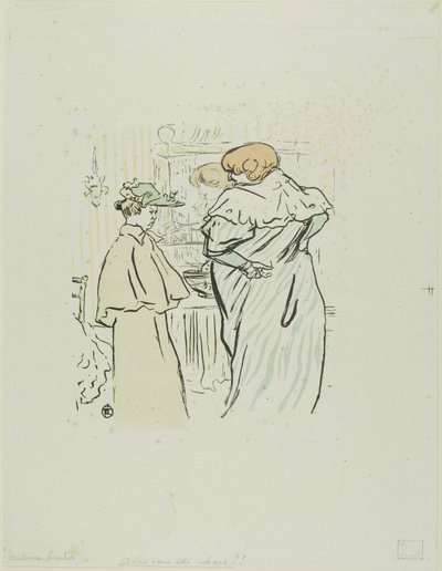 So You Are Experienced? by Henri de Toulouse Lautrec