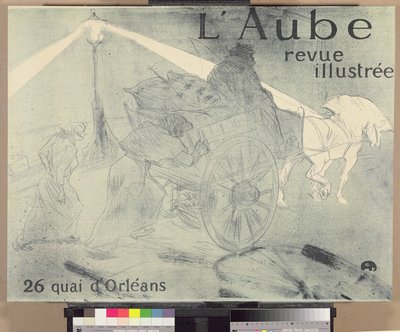 The Dawn by Henri de Toulouse Lautrec