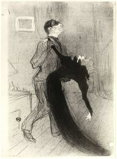 The Fainting Fit by Henri de Toulouse Lautrec