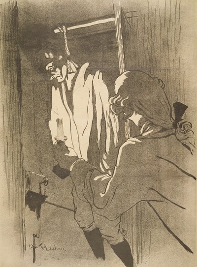 The Hanged Man by Henri de Toulouse Lautrec
