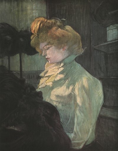 The Modiste by Henri de Toulouse Lautrec