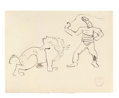 The Tamer by Henri de Toulouse Lautrec