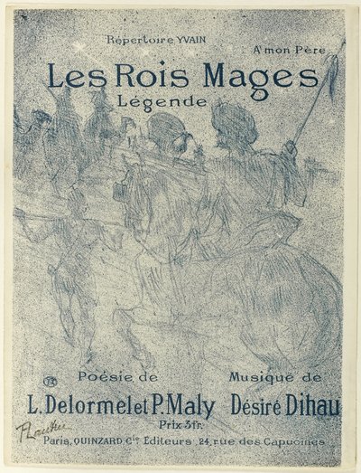 The Three Wise Men by Henri de Toulouse Lautrec