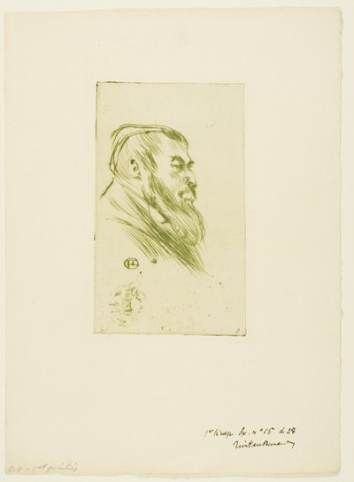 Tristan Bernard by Henri de Toulouse Lautrec