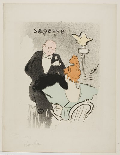 Wisdom by Henri de Toulouse Lautrec