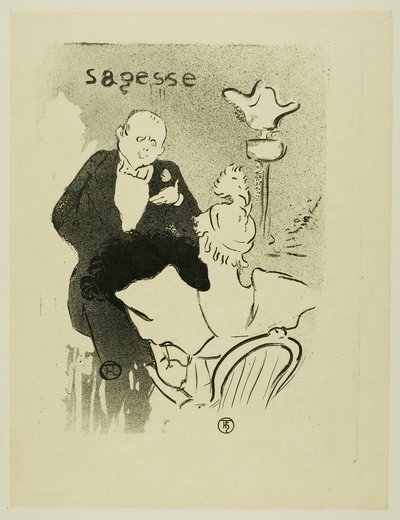 Wisdom by Henri de Toulouse Lautrec