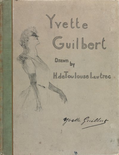 Yvette Guilbert-English Series by Henri de Toulouse Lautrec
