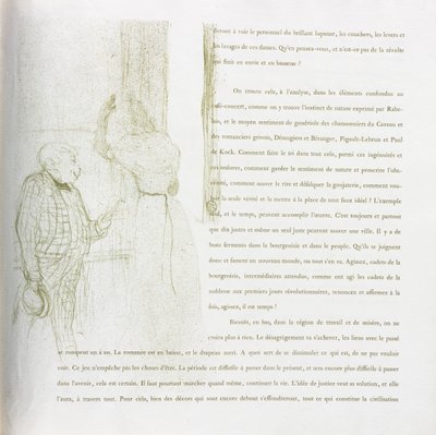 Yvette Guilbert - French Series: No. 15 by Henri de Toulouse Lautrec