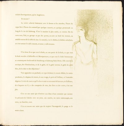 Yvette Guilbert by Henri de Toulouse Lautrec