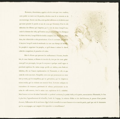 Yvette Guilbert by Henri de Toulouse Lautrec