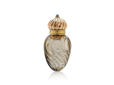 Faberge scent bottle by Henrik Wigstrom