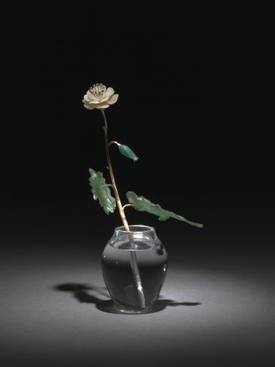 White Flower, Firm of Peter Carl Fabergé by Henrik Wigstrom