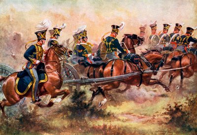 Royal Horse Artillery by Henry A Payne