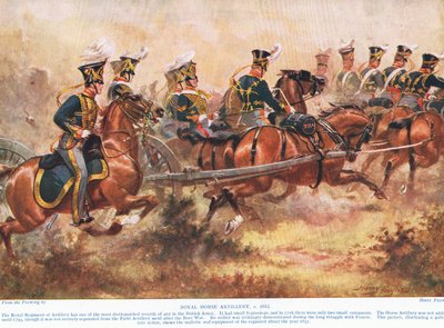 The Royal Horse Artillery, c.1910 by Henry A. Payne