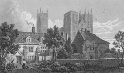 Canterbury Cathedral, Kent by Henry Adlard