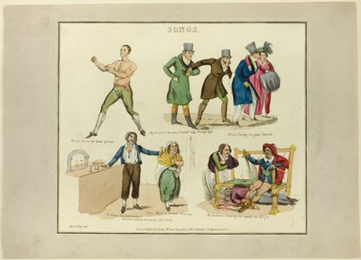 Plate from Illustrations to Popular Songs by Henry Alken
