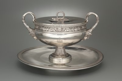 Covered Tureen with Tray by Henry Auguste