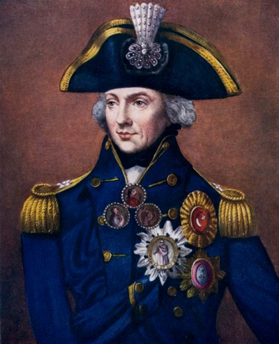 Admiral Sir Horatio Nelson by Henry Bone