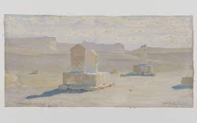 Cairo, Tombs of the Caliphs by Henry Brokman Knudsen
