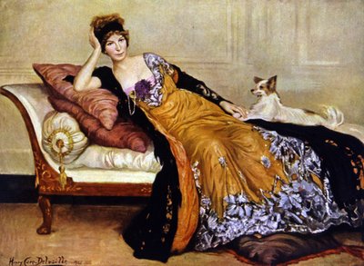 Miss Simone by Henry Caro Delvaille