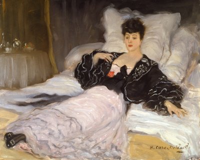 Deep in Thought by Henry Caro Delvaille