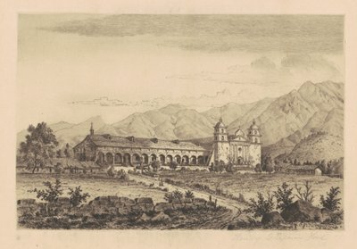 Mission Santa Barbara by Henry Chapman Ford