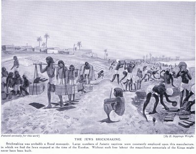 The Jews Brickmaking by Henry Charles Seppings Wright