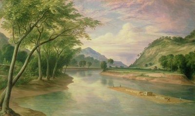Ohio River near Marietta by Henry Cheever Pratt