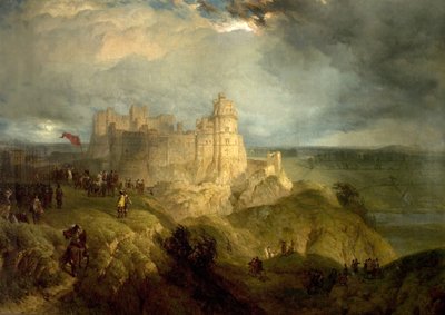 Nottingham Castle by Henry Dawson