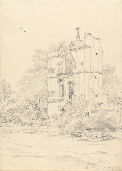 Nether Hall, Essex by Henry Edridge