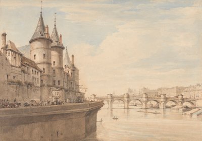 The Conciergerie, Paris by Henry Edridge
