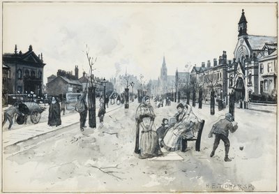 Broad Street, Pendleton by Henry Edward Tidmarsh