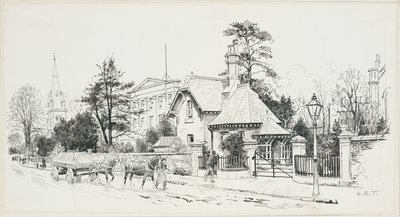 Didsbury Wesleyan College by Henry Edward Tidmarsh