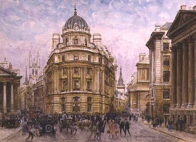 Outside the Mansion House, London by Henry Edward Tidmarsh