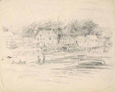View of Provincetown by Henry Farrer